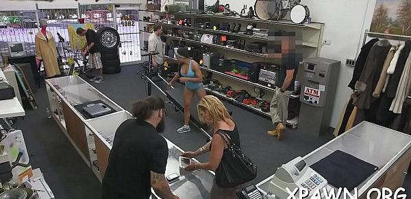  Find out how sex in shop is happening in advance of the camera
